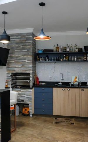 Casa à venda com 207m², 3 quartos e 2 vagasChurrasqueira