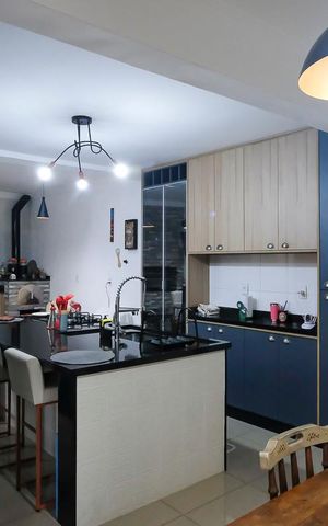 Casa à venda com 207m², 3 quartos e 2 vagasCozinha