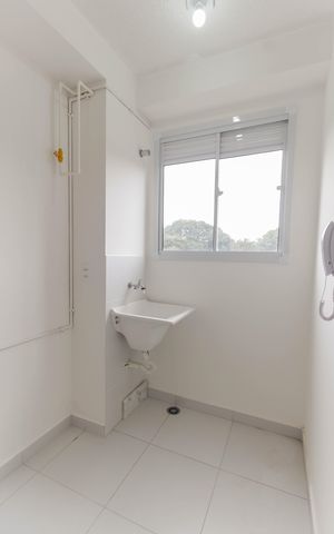 Apartamento para alugar com 40m², 2 quartos e sem vaga Apartamento para alugar com 40m², 2 quartos e sem vagaÁrea de Serviço