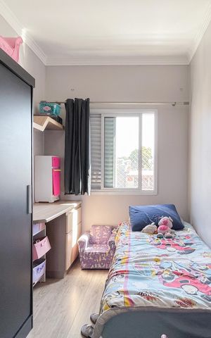Apartamento à venda com 168m², 3 quartos e 3 vagas Apartamento à venda com 168m², 3 quartos e 3 vagasQuarto 1