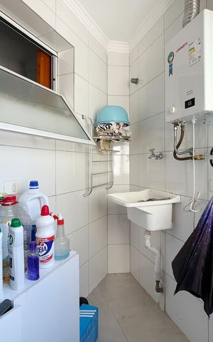 Apartamento à venda com 168m², 3 quartos e 3 vagas Apartamento à venda com 168m², 3 quartos e 3 vagasÁrea de Serviço