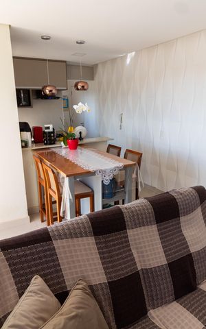 Apartamento à venda com 90m², 2 quartos e 2 vagas Apartamento à venda com 90m², 2 quartos e 2 vagasSala de Jantar