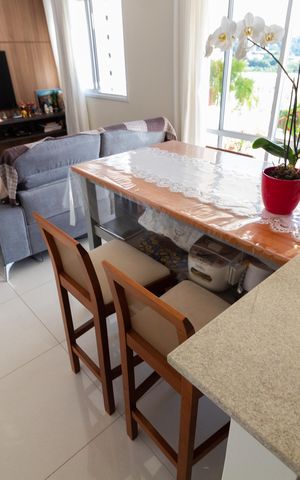 Apartamento à venda com 90m², 2 quartos e 2 vagas Apartamento à venda com 90m², 2 quartos e 2 vagasSala de Jantar