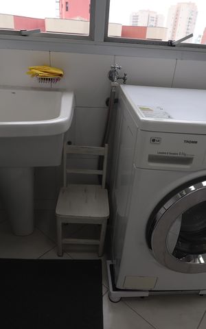 Apartamento à venda com 140m², 3 quartos e 2 vagasÁrea de Serviço