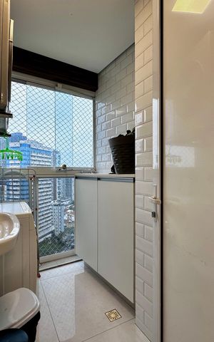 Apartamento à venda com 48m², 1 quarto e 1 vaga Apartamento à venda com 48m², 1 quarto e 1 vagaÁrea de Serviço