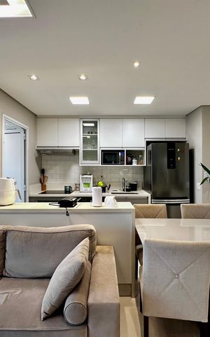 Apartamento à venda com 48m², 1 quarto e 1 vaga Apartamento à venda com 48m², 1 quarto e 1 vagaSala