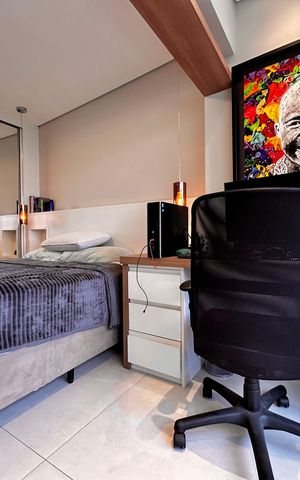 Apartamento à venda com 48m², 1 quarto e 1 vaga Apartamento à venda com 48m², 1 quarto e 1 vagaQuarto