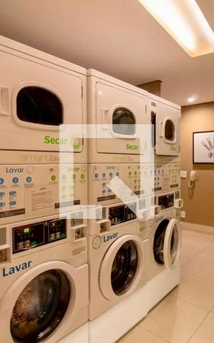 Apartamento à venda com 48m², 1 quarto e 1 vaga Apartamento à venda com 48m², 1 quarto e 1 vagaLavanderia