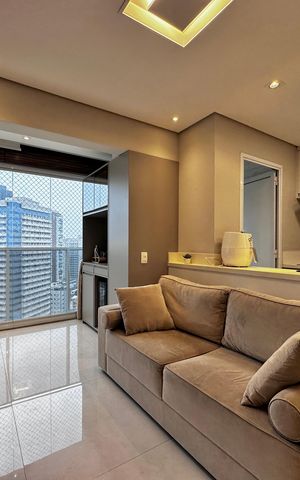 Apartamento à venda com 48m², 1 quarto e 1 vaga Apartamento à venda com 48m², 1 quarto e 1 vagaSala