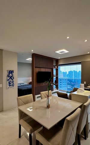 Apartamento à venda com 48m², 1 quarto e 1 vaga Apartamento à venda com 48m², 1 quarto e 1 vagaSala