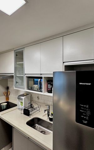 Apartamento à venda com 48m², 1 quarto e 1 vaga Apartamento à venda com 48m², 1 quarto e 1 vagaCozinha