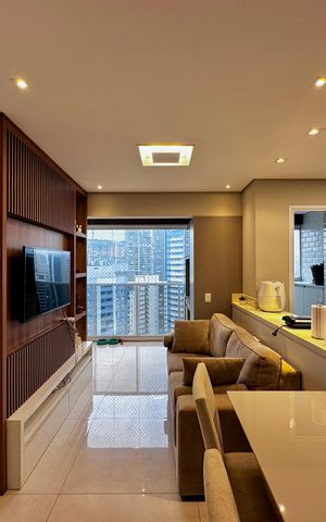 Apartamento à venda com 48m², 1 quarto e 1 vaga Apartamento à venda com 48m², 1 quarto e 1 vagaSala