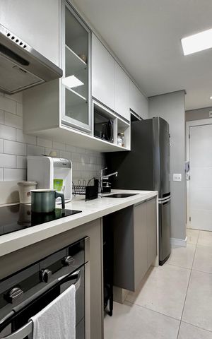 Apartamento à venda com 48m², 1 quarto e 1 vaga Apartamento à venda com 48m², 1 quarto e 1 vagaCozinha
