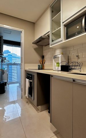 Apartamento à venda com 48m², 1 quarto e 1 vaga Apartamento à venda com 48m², 1 quarto e 1 vagaCozinha
