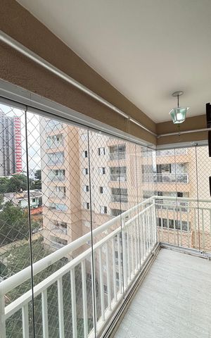 Apartamento para alugar com 78m², 3 quartos e 2 vagas Apartamento para alugar com 78m², 3 quartos e 2 vagasSala - Sala de Jantar Varanda