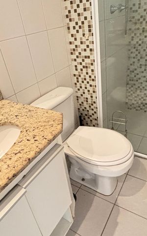 Apartamento para alugar com 78m², 3 quartos e 2 vagas Apartamento para alugar com 78m², 3 quartos e 2 vagasBanheiro