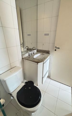 Apartamento para alugar com 78m², 3 quartos e 2 vagas Apartamento para alugar com 78m², 3 quartos e 2 vagasBanheiro da Suíte