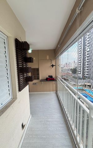 Apartamento para alugar com 78m², 3 quartos e 2 vagas Apartamento para alugar com 78m², 3 quartos e 2 vagasSala - Sala de Jantar Varanda
