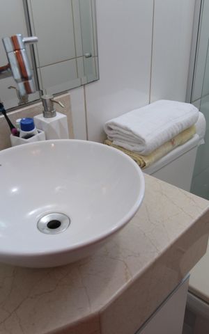 Apartamento à venda com 90m², 3 quartos e 1 vagaBanheiro Social