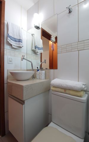 Apartamento à venda com 90m², 3 quartos e 1 vagaBanheiro Social