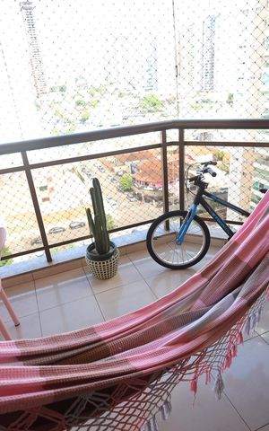 Apartamento para alugar com 100m², 3 quartos e 2 vagasVaranda