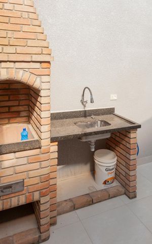 Casa à venda com 141m², 3 quartos e 2 vagasChurrasqueira