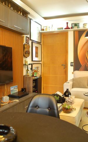 Apartamento à venda com 106m², 2 quartos e 2 vagasSala