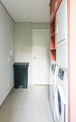 Apartamento para alugar com 25m², 1 quarto e sem vaga Apartamento para alugar com 25m², 1 quarto e sem vagaLavanderia