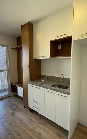 Apartamento para alugar com 25m², 1 quarto e sem vaga Apartamento para alugar com 25m², 1 quarto e sem vagaSala/Cozinha
