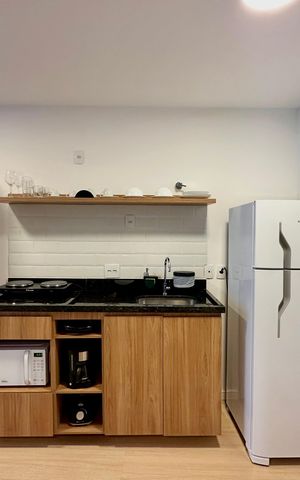 Apartamento à venda com 31m², 1 quarto e sem vaga Apartamento à venda com 31m², 1 quarto e sem vagaCozinha