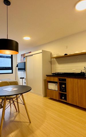 Apartamento à venda com 31m², 1 quarto e sem vaga Apartamento à venda com 31m², 1 quarto e sem vagaSala/Quarto