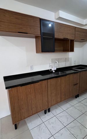 Apartamento à venda com 45m², 2 quartos e 1 vaga Apartamento à venda com 45m², 2 quartos e 1 vagaCozinha