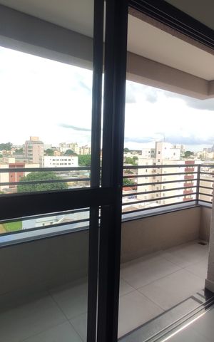 Apartamento para alugar com 45m², 1 quarto e 1 vagaVaranda