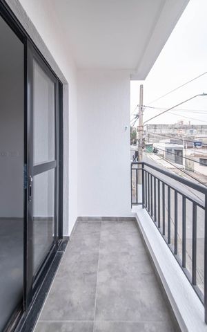 Apartamento à venda com 48m², 2 quartos e sem vagaVaranda