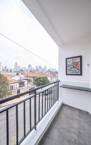 Apartamento à venda com 48m², 2 quartos e sem vagaVaranda