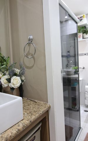 Apartamento à venda com 60m², 2 quartos e sem vagaBanheiro
