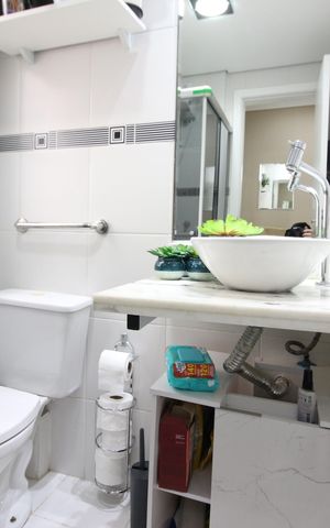 Apartamento à venda com 60m², 2 quartos e sem vagaBanheiro
