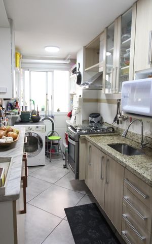 Apartamento à venda com 60m², 2 quartos e sem vagaCozinha