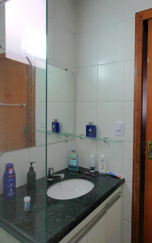 Apartamento à venda com 93m², 3 quartos e 2 vagasBanheiro da Suíte