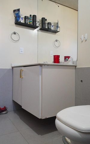 Apartamento à venda com 458m², 3 quartos e 4 vagasBanheiro da Suíte 3