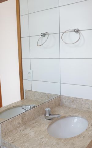 Apartamento para alugar com 82m², 2 quartos e 2 vagasBanheiro da Suíte 1