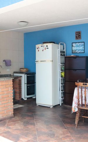 Casa à venda com 158m², 4 quartos e 2 vagasÁrea gourmet com churrasqueira