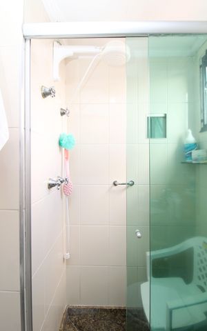 Apartamento à venda com 110m², 3 quartos e 2 vagasBanheiro da Suíte 1