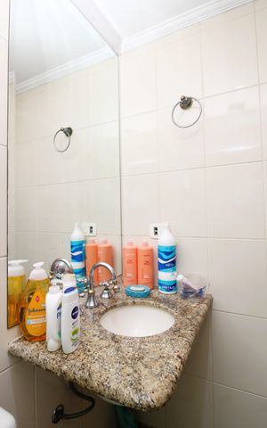 Apartamento à venda com 110m², 3 quartos e 2 vagasBanheiro da Suíte 1