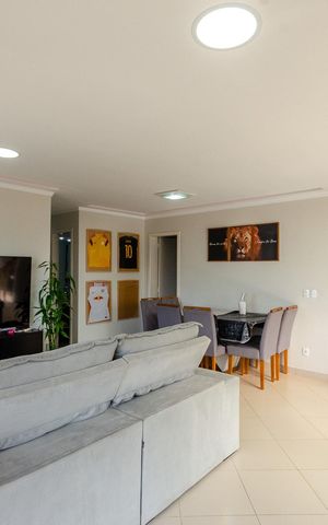 Apartamento à venda com 131m², 3 quartos e 3 vagas Apartamento à venda com 131m², 3 quartos e 3 vagasSala