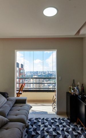 Apartamento à venda com 131m², 3 quartos e 3 vagas Apartamento à venda com 131m², 3 quartos e 3 vagasSala