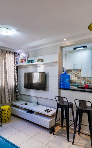 Apartamento para alugar com 45m², 2 quartos e 1 vaga Apartamento para alugar com 45m², 2 quartos e 1 vagaSala