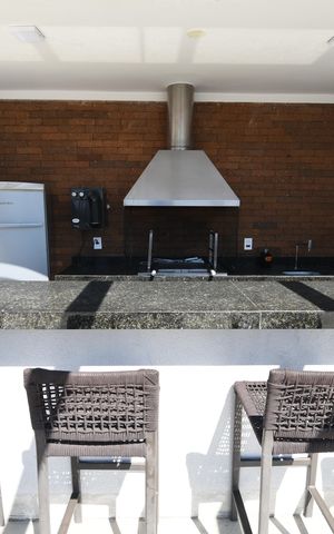 Apartamento para alugar com 67m², 3 quartos e 2 vagasÁrea comum - Churrasqueira
