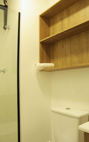 Studio à venda com 26m², 1 quarto e sem vagaBanheiro