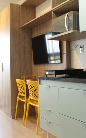 Studio à venda com 26m², 1 quarto e sem vagaStudio